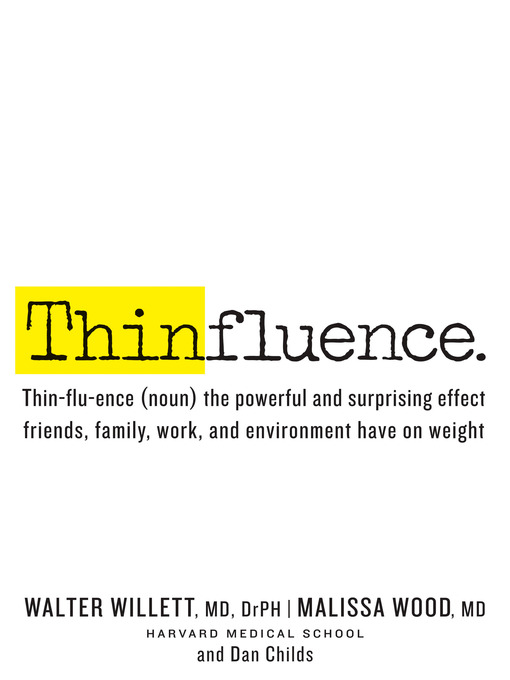 Title details for Thinfluence by Walter Willett - Available